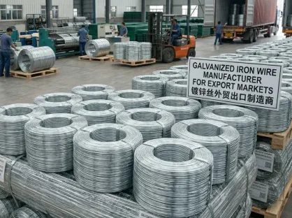 Galvanized Iron Wire Manufacturer for Export Markets