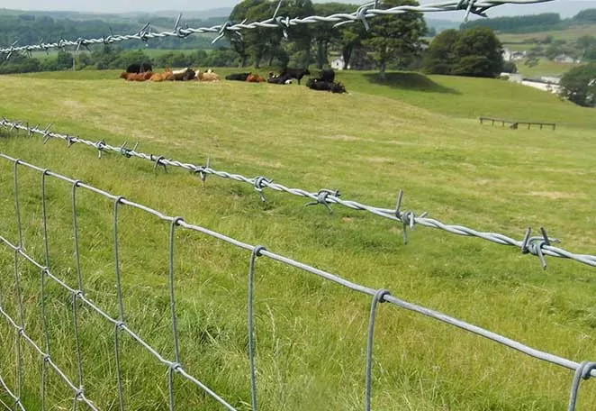 Hinge Knot Field Fence