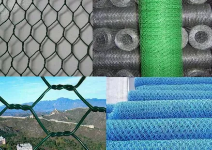 Hexagonal mesh: harmonious coexistence of nature and engineering