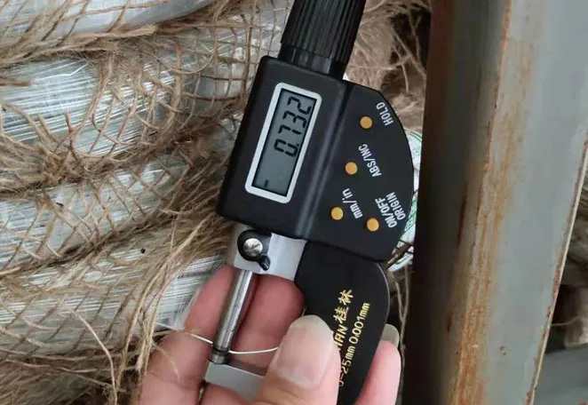 Electro-galvanized wire
