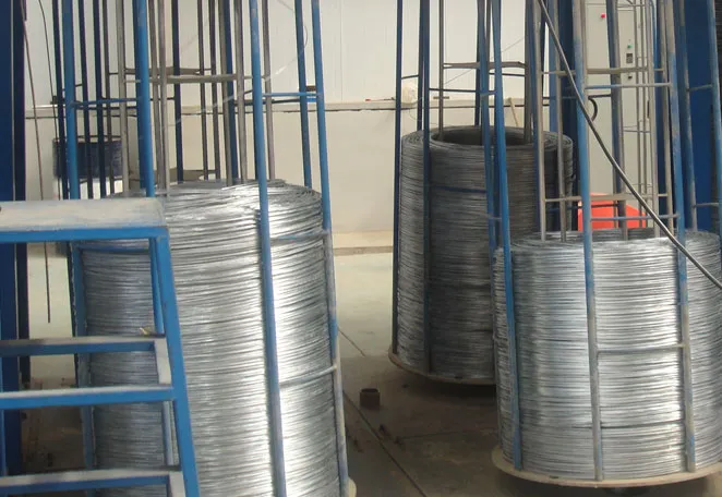 Hot-dip galvanized wire