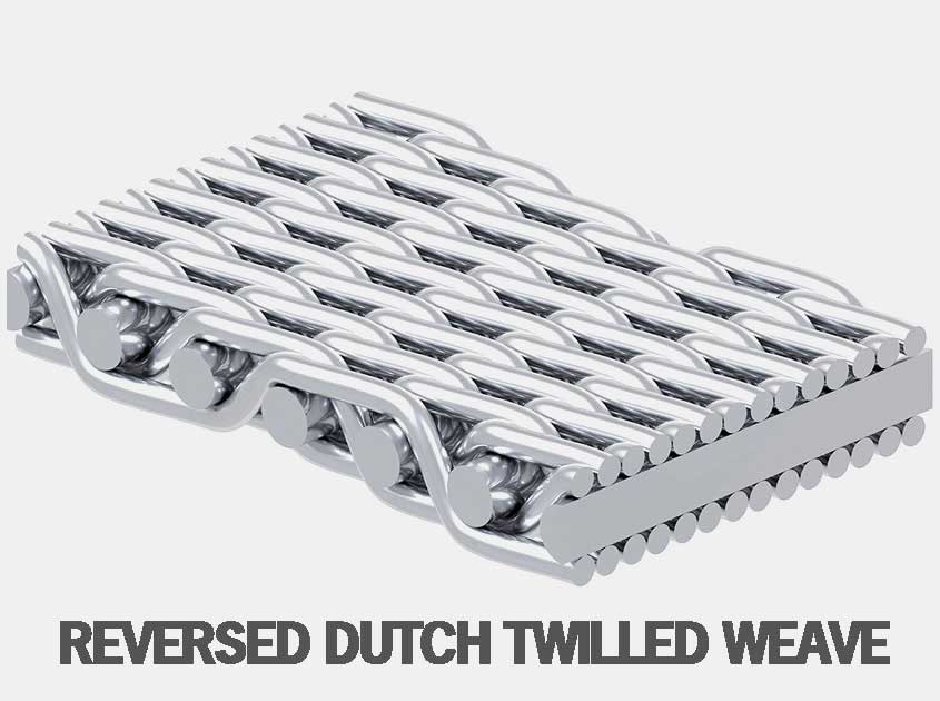 Reversed Dutch Weave Steel Mesh